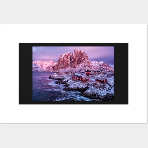 The Glow of an Arctic Dawn at Noon Wall Art by krepsher